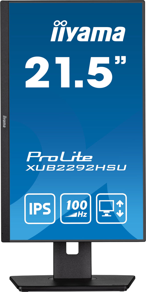 iiyama ProLite XUB2292HSU-B6 21.5" IPS 100Hz Full HD Desktop Monitor