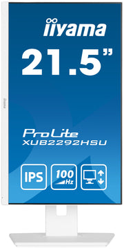 iiyama ProLite XUB2292HSU-W6 21.5" IPS 100Hz Full HD Desktop Monitor Desktop Monitor iiyama