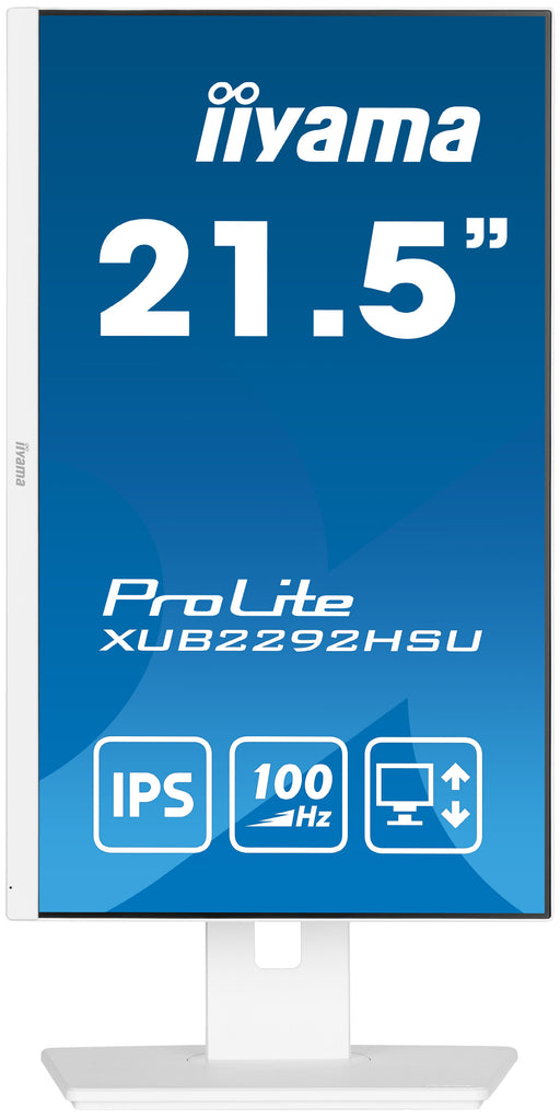 iiyama ProLite XUB2292HSU-W6 21.5" IPS 100Hz Full HD Desktop Monitor