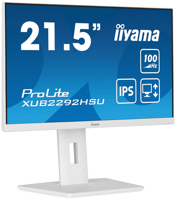 iiyama ProLite XUB2292HSU-W6 21.5" IPS 100Hz Full HD Desktop Monitor