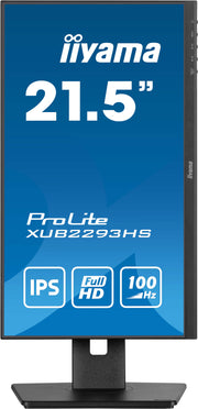 iiyama ProLite XUB2293HS-B6 21.5" 100Hz 1ms Full HD Desktop Monitor Desktop Monitor iiyama