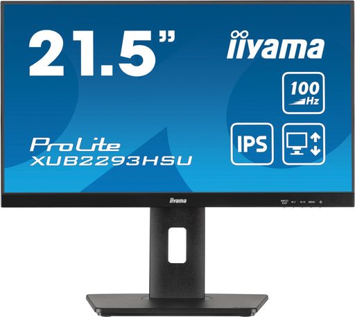 iiyama ProLite XUB2293HSU-B6 21.5" IPS 100Hz Full HD Computer Monitor