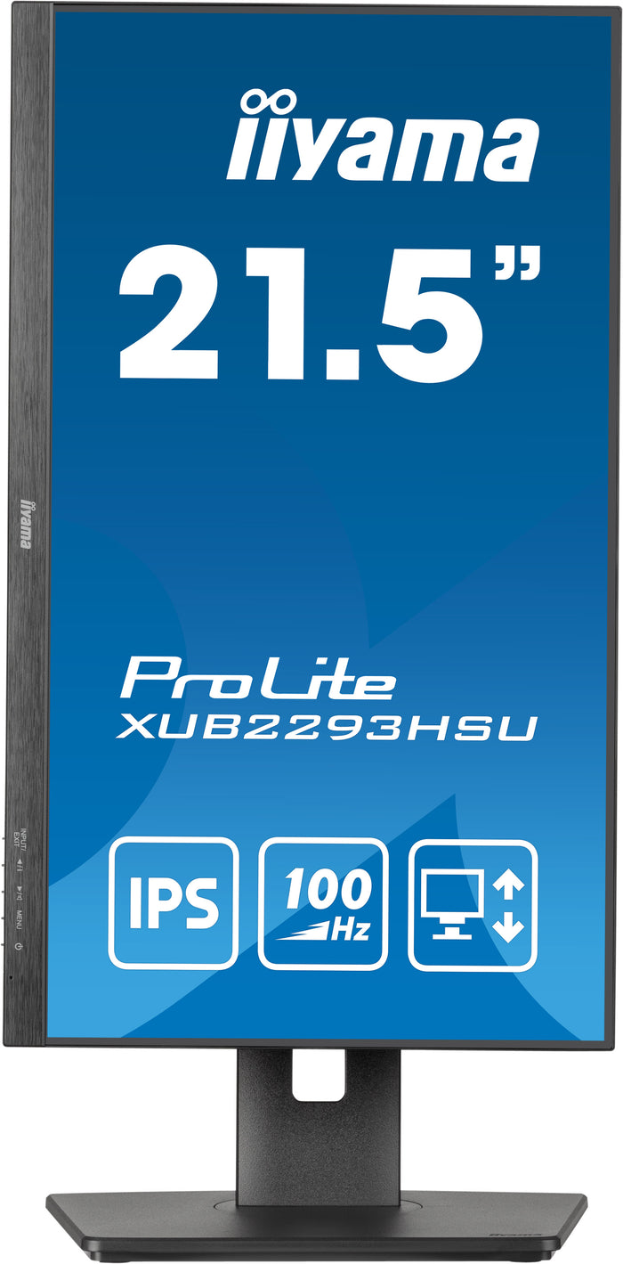 iiyama ProLite XUB2293HSU-B6 21.5" IPS 100Hz Full HD Computer Monitor Desktop Monitor iiyama