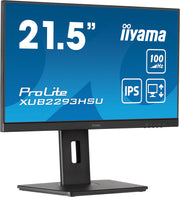 iiyama ProLite XUB2293HSU-B6 21.5" IPS 100Hz Full HD Computer Monitor Desktop Monitor iiyama