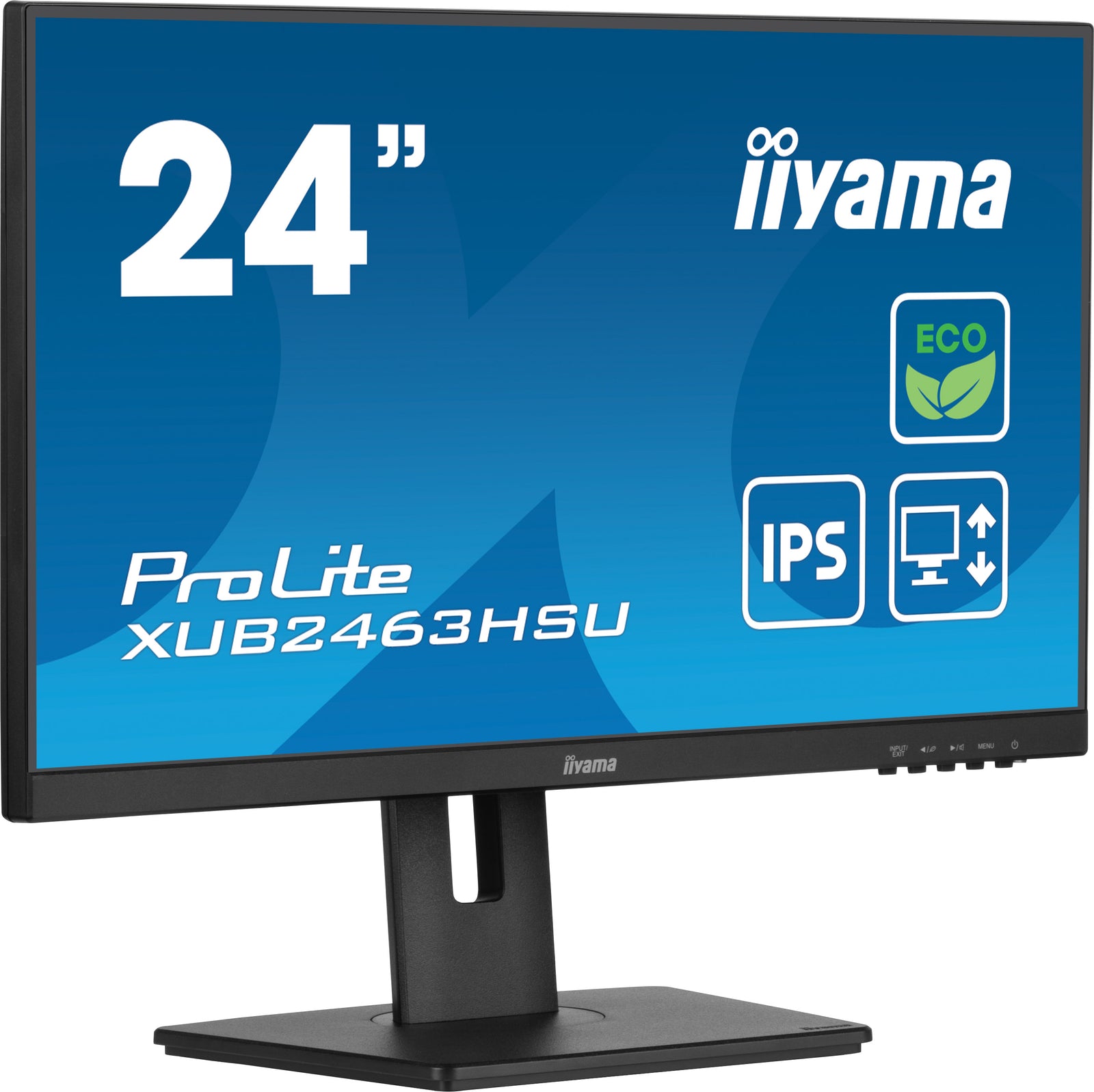iiyama ProLite XUB2463HSU-B1 24" IPS Full HD 100Hz Desktop Monitors Desktop Monitor iiyama
