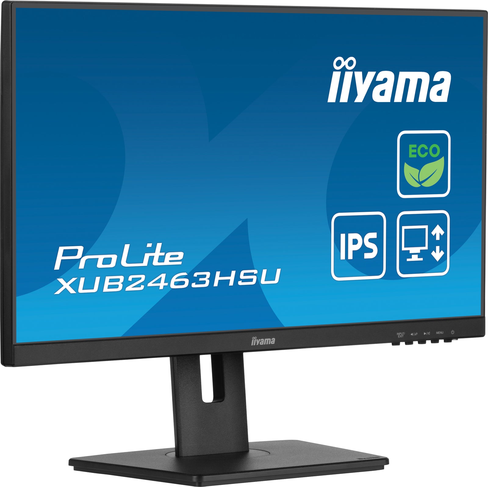 iiyama ProLite XUB2463HSU-B1 24" IPS Full HD 100Hz Desktop Monitors Desktop Monitor iiyama