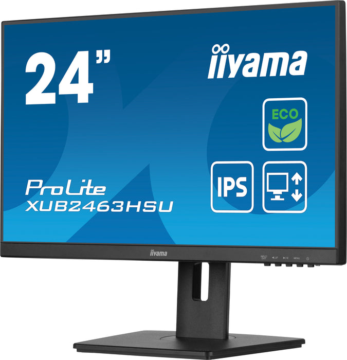 iiyama ProLite XUB2463HSU-B1 24" IPS Full HD 100Hz Desktop Monitors