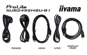 iiyama ProLite XUB2492HSU-B1 24" Desktop Monitor Desktop Monitor iiyama