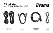 iiyama ProLite XUB2492HSU-B6 24" IPS 100Hz Full HD Desktop Monitor Desktop Monitor iiyama