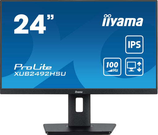 iiyama ProLite XUB2492HSU-B6 24" IPS 100Hz Full HD Desktop Monitor