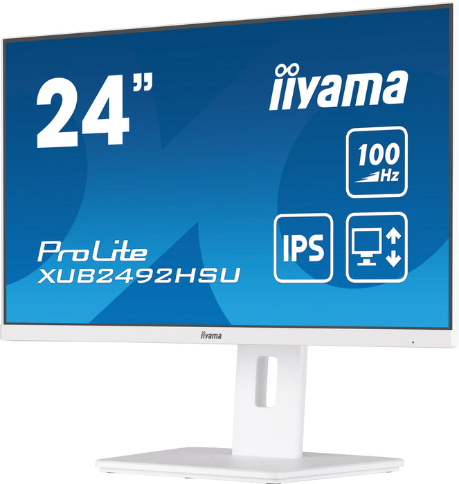 iiyama ProLite XUB2492HSU-W6 24" IPS 100Hz Full HD Desktop Monitor