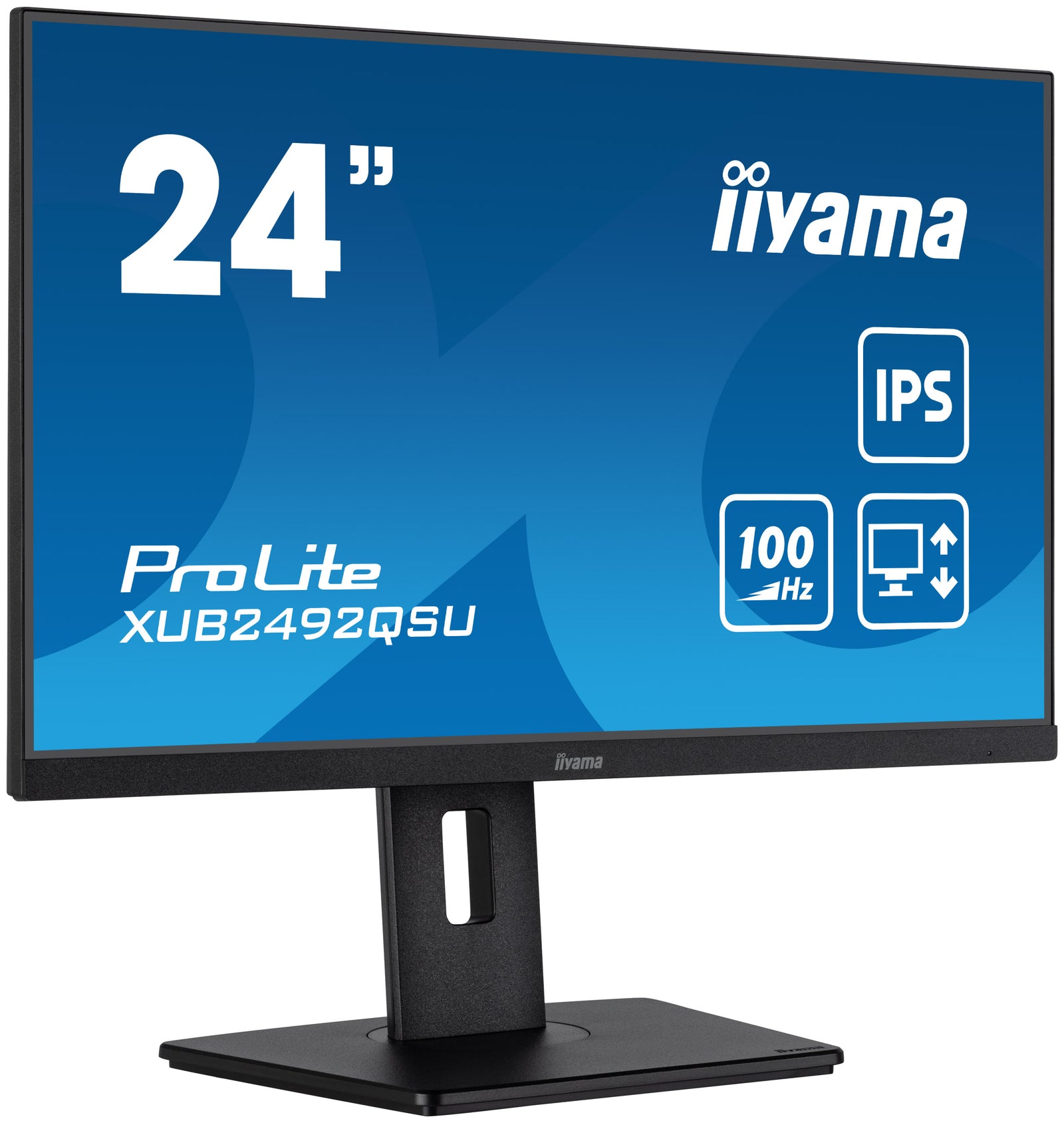 iiyama ProLite XUB2492QSU-B1 24" IPS 100Hz WQHD Desktop Monitor Desktop Monitor iiyama