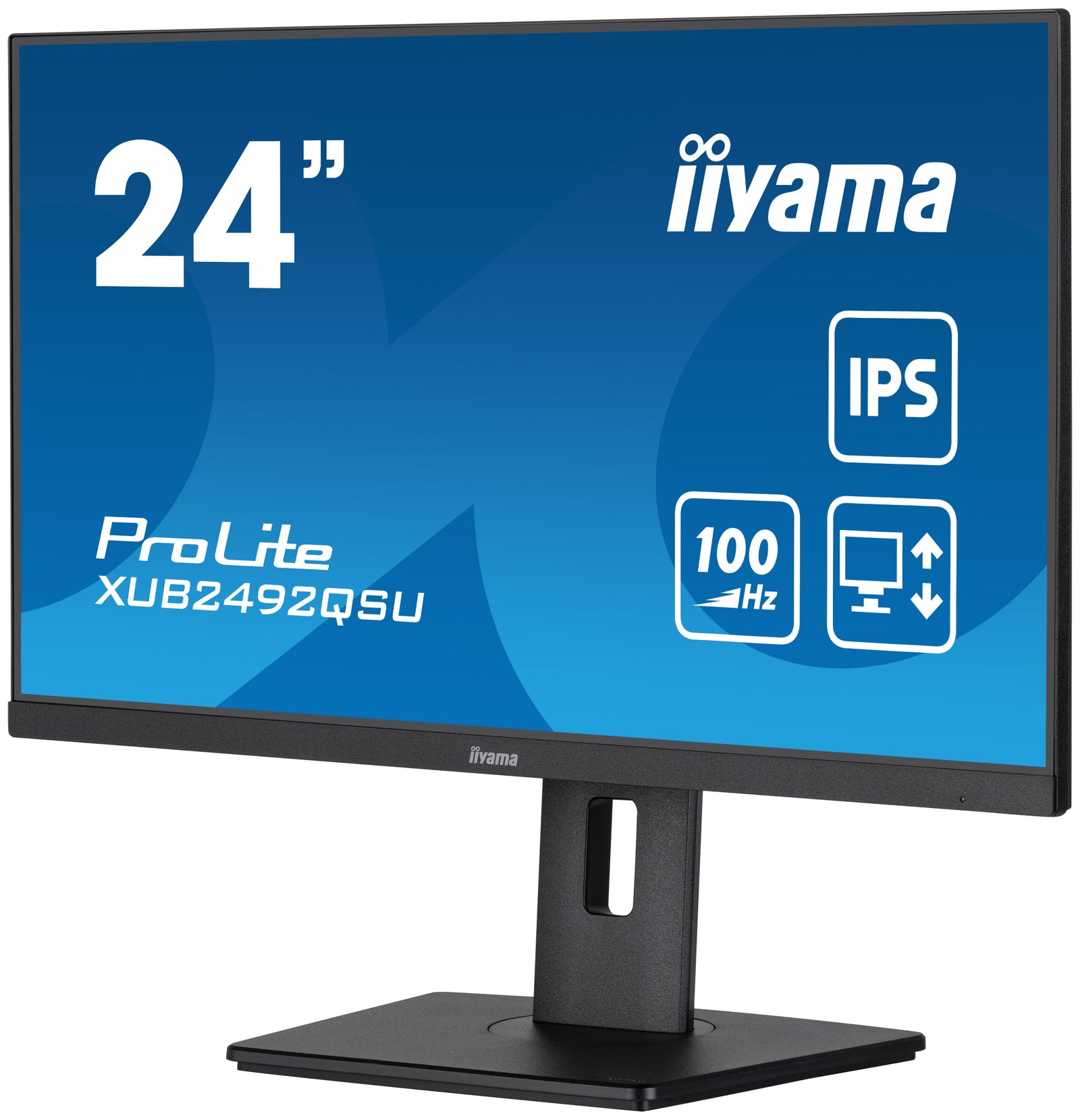 iiyama ProLite XUB2492QSU-B1 24" IPS 100Hz WQHD Desktop Monitor Desktop Monitor iiyama