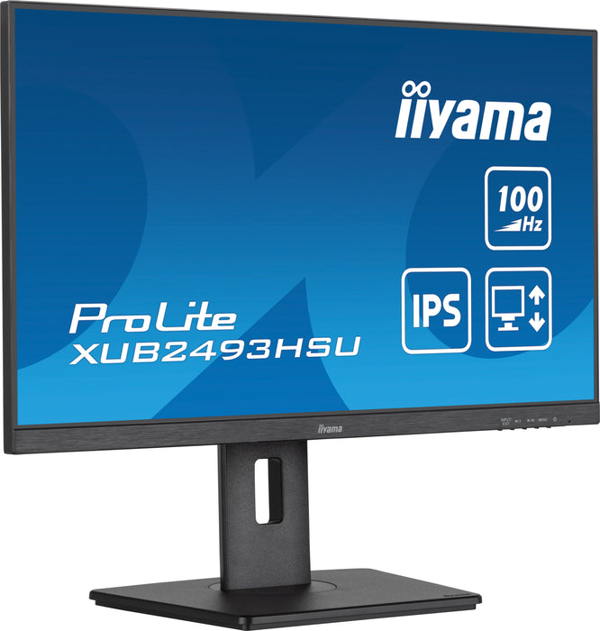 iiyama ProLite XUB2493HSU-B7 23.8" 100Hz 1ms Full HD Desktop Monitor Desktop Monitor iiyama