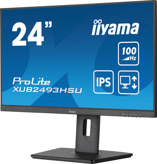 iiyama ProLite XUB2493HSU-B7 23.8" 100Hz 1ms Full HD Desktop Monitor Desktop Monitor iiyama