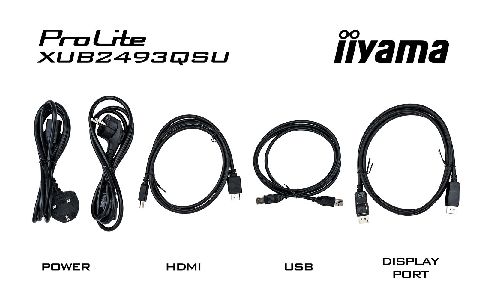 iiyama ProLite XUB2493QSU-B5 24" Desktop Monitor Desktop Monitor iiyama