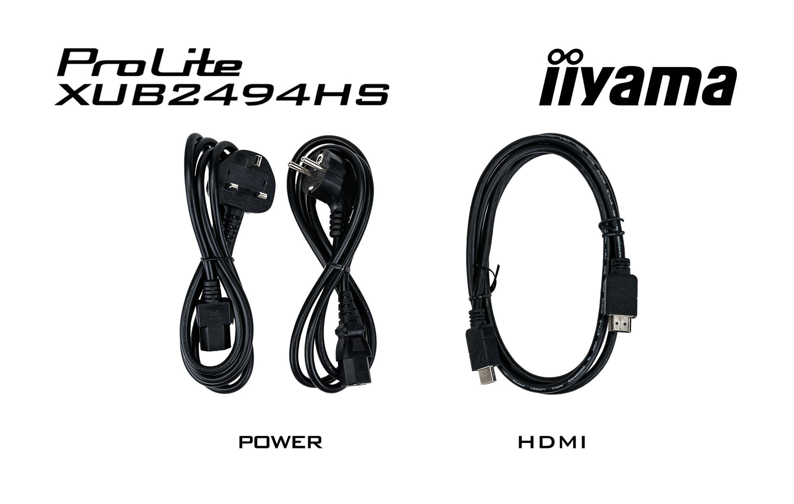iiyama ProLite XUB2494HS-B2 24" Full HD Desktop Monitor Desktop Monitor iiyama