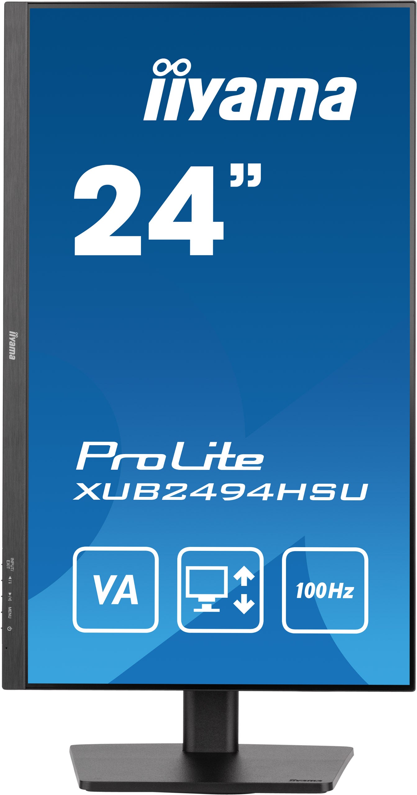 iiyama ProLite XUB2494HSU-B6 24" Full HD 100Hz Monitor Desktop Monitor iiyama