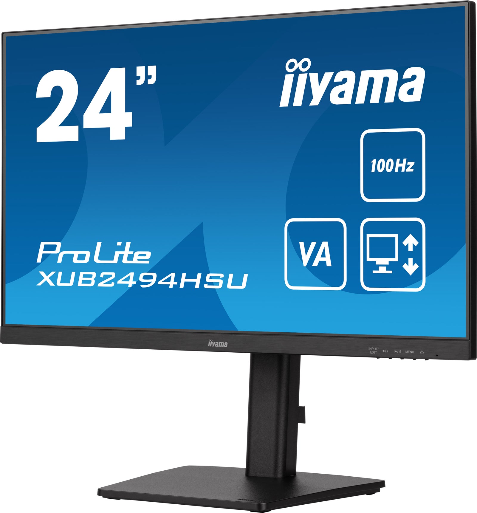 iiyama ProLite XUB2494HSU-B6 24" Full HD 100Hz Monitor Desktop Monitor iiyama