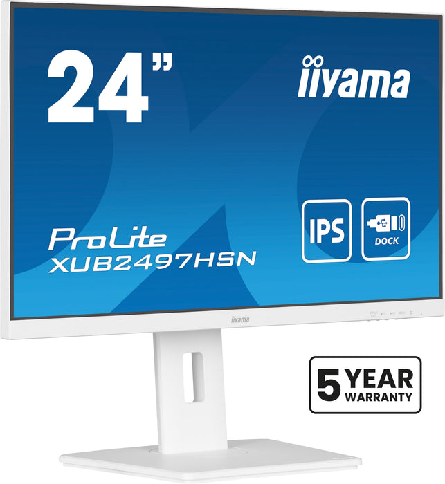 iiyama ProLite XUB2497HSN-W1 23.8" 100Hz 1ms IPS Full HD Desktop Monitor