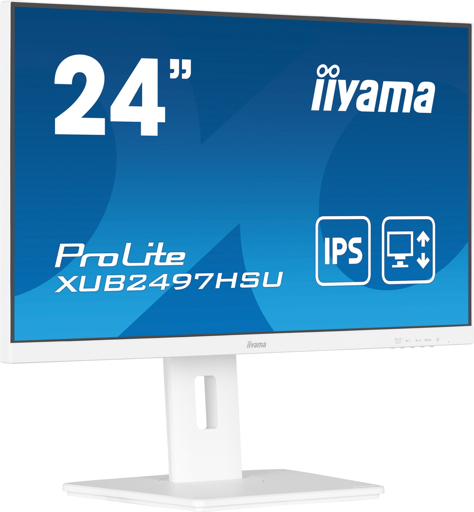 iiyama ProLite XUB2497HSU-W2 24" 100Hz 1ms Full HD IPS Monitor Desktop Monitor iiyama