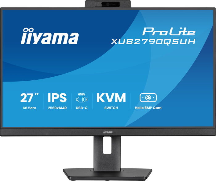 iiyama ProLite XUB2790QSUH-B2 27" QHD 100Hz IPS Desktop Monitor Desktop Monitor iiyama