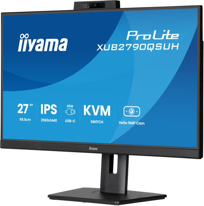 iiyama ProLite XUB2790QSUH-B2 27" QHD 100Hz IPS Desktop Monitor iiyama Desktop Monitors iiyama