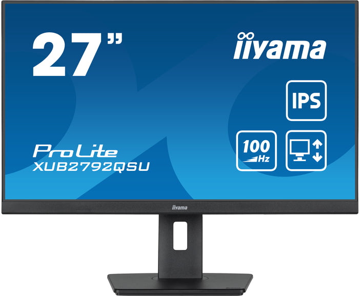 iiyama ProLite XUB2792QSU-B6 27" WQHD 100Hz Desktop Monitor Desktop Monitor iiyama