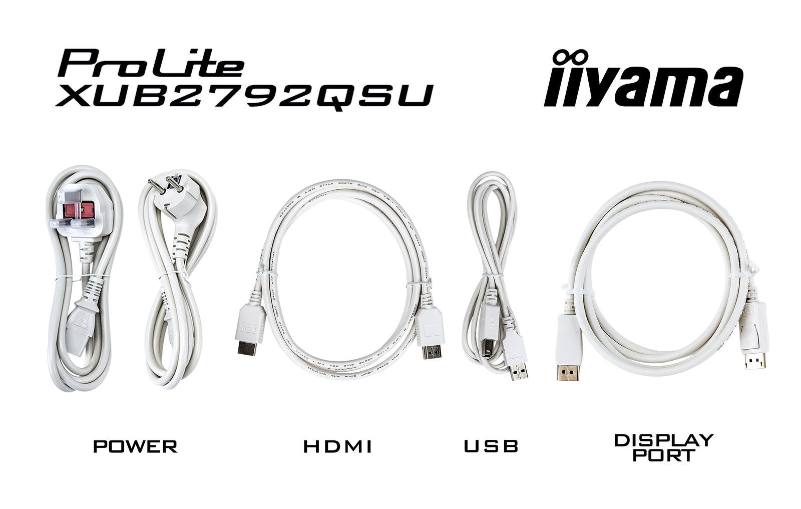 iiyama ProLite XUB2792QSU-W6 27" 100Hz WQHD Desktop Monitor Desktop Monitor iiyama