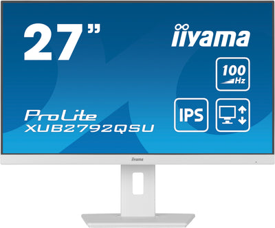 iiyama ProLite XUB2792QSU-W6 27" 100Hz WQHD Desktop Monitor Desktop Monitor iiyama