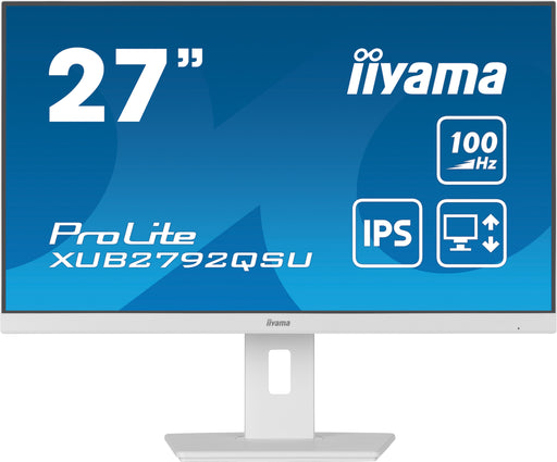 iiyama ProLite XUB2792QSU-W6 27" 100Hz WQHD Desktop Monitor