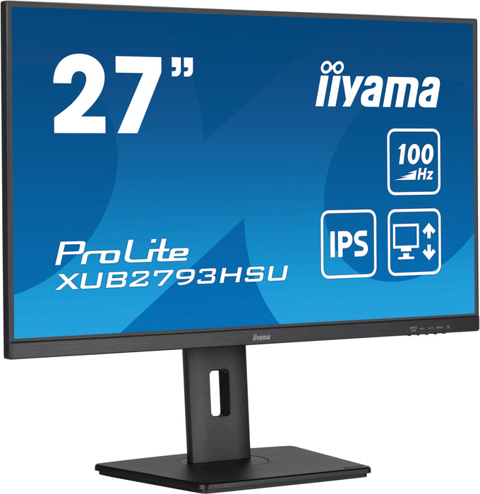 iiyama ProLite XUB2793HSU-B6 27" IPS 100Hz Monitor