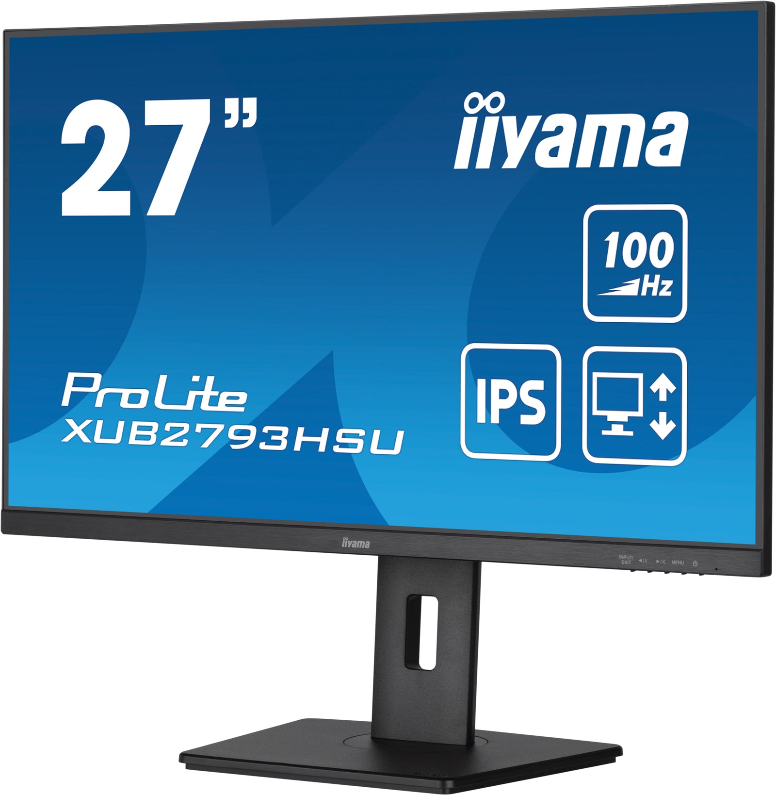 iiyama ProLite XUB2793HSU-B6 27" IPS 100Hz Monitor Desktop Monitor iiyama