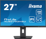 iiyama ProLite XUB2793HSU-B7 27" 100Hz 1ms Full HD Desktop Monitor