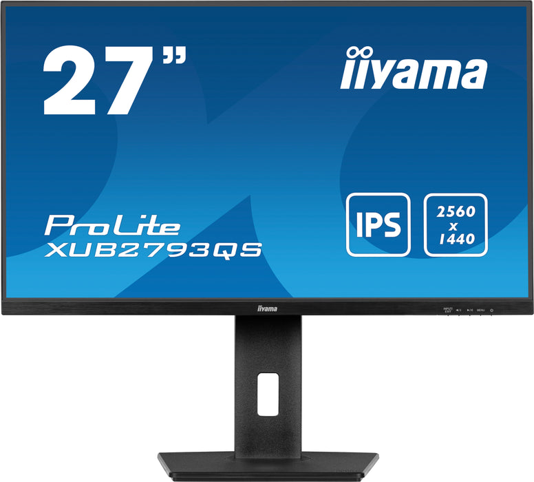 iiyama ProLite XUB2793QS-B6 27" WQHD 100Hz 1ms Desktop Monitor