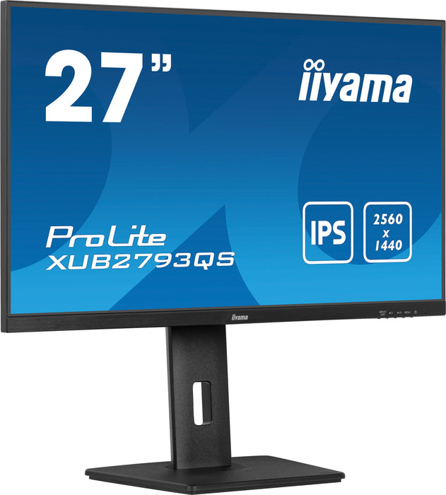 iiyama ProLite XUB2793QS-B6 27" WQHD 100Hz 1ms Desktop Monitor