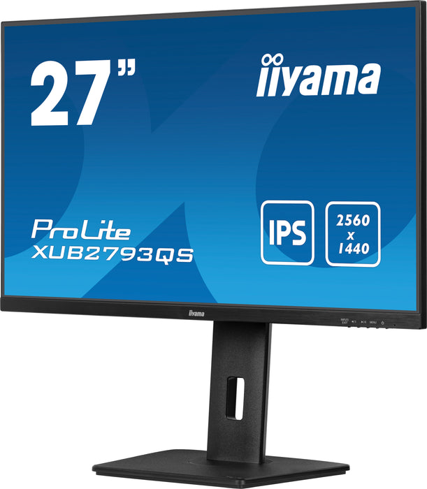 iiyama ProLite XUB2793QS-B6 27" WQHD 100Hz 1ms Desktop Monitor