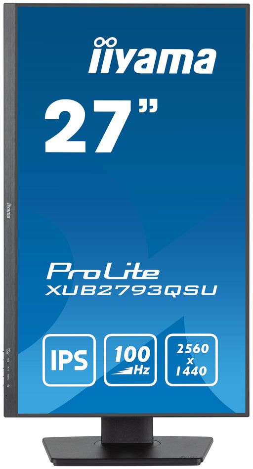 iiyama ProLite XUB2793QSU-B6 27" 100Hz WQHD Desktop Monitor
