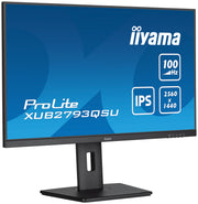 iiyama ProLite XUB2793QSU-B6 27" 100Hz WQHD Desktop Monitor Desktop Monitor iiyama