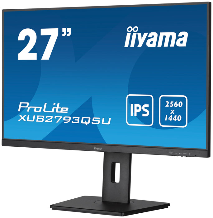 iiyama ProLite XUB2793QSU-B7 27" 100Hz 1ms QHD Desktop Monitor Desktop Monitor iiyama