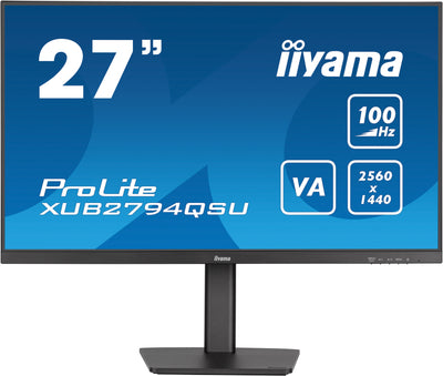 iiyama ProLite XUB2794QSU-B6 27" WQHD 100Hz Monitor Desktop Monitor iiyama