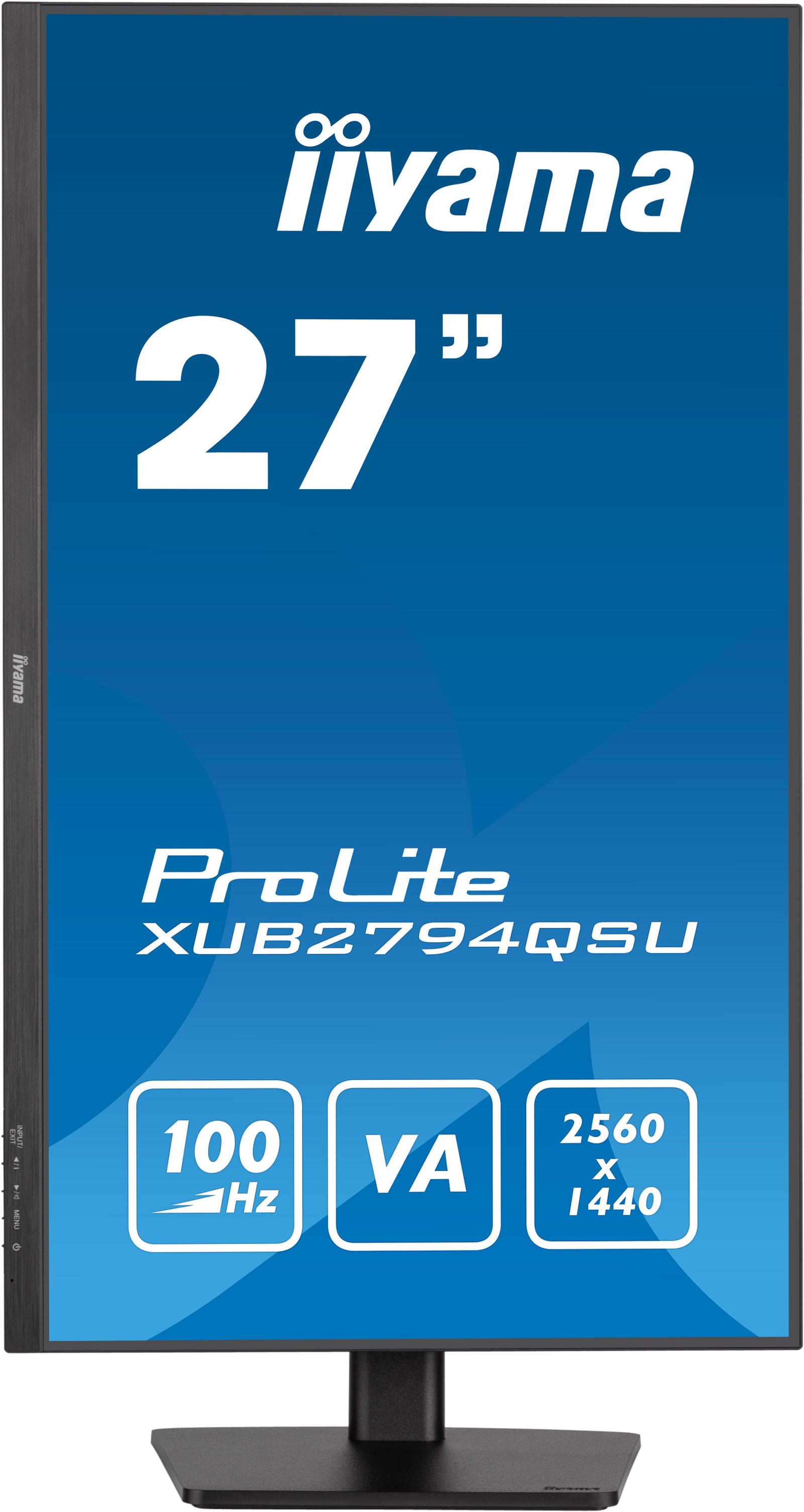 iiyama ProLite XUB2794QSU-B6 27" WQHD 100Hz Monitor Desktop Monitor iiyama