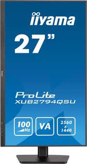 iiyama ProLite XUB2794QSU-B6 27" WQHD 100Hz Monitor Desktop Monitor iiyama
