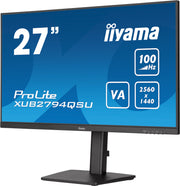 iiyama ProLite XUB2794QSU-B6 27" WQHD 100Hz Monitor Desktop Monitor iiyama