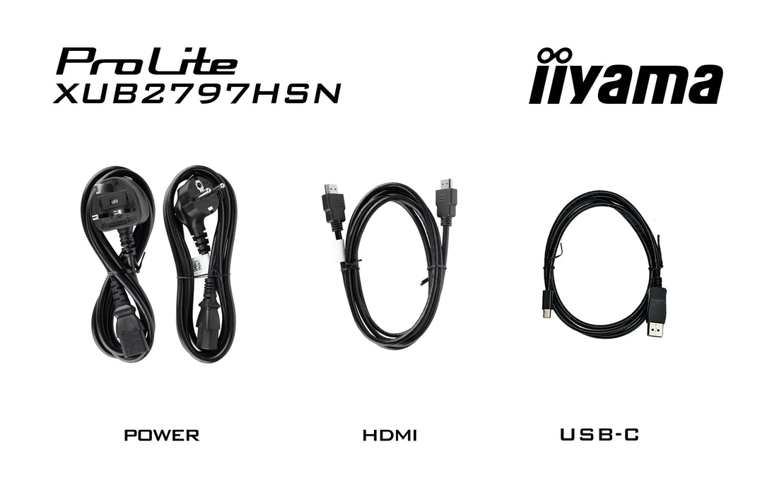 iiyama ProLite XUB2797HSN-B1 27" IPS 100 Hz Full HD Desktop Monitor