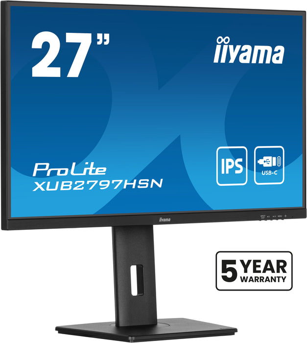 iiyama ProLite XUB2797HSN-B2 27" 100Hz Full HD IPS Desktop Monitor