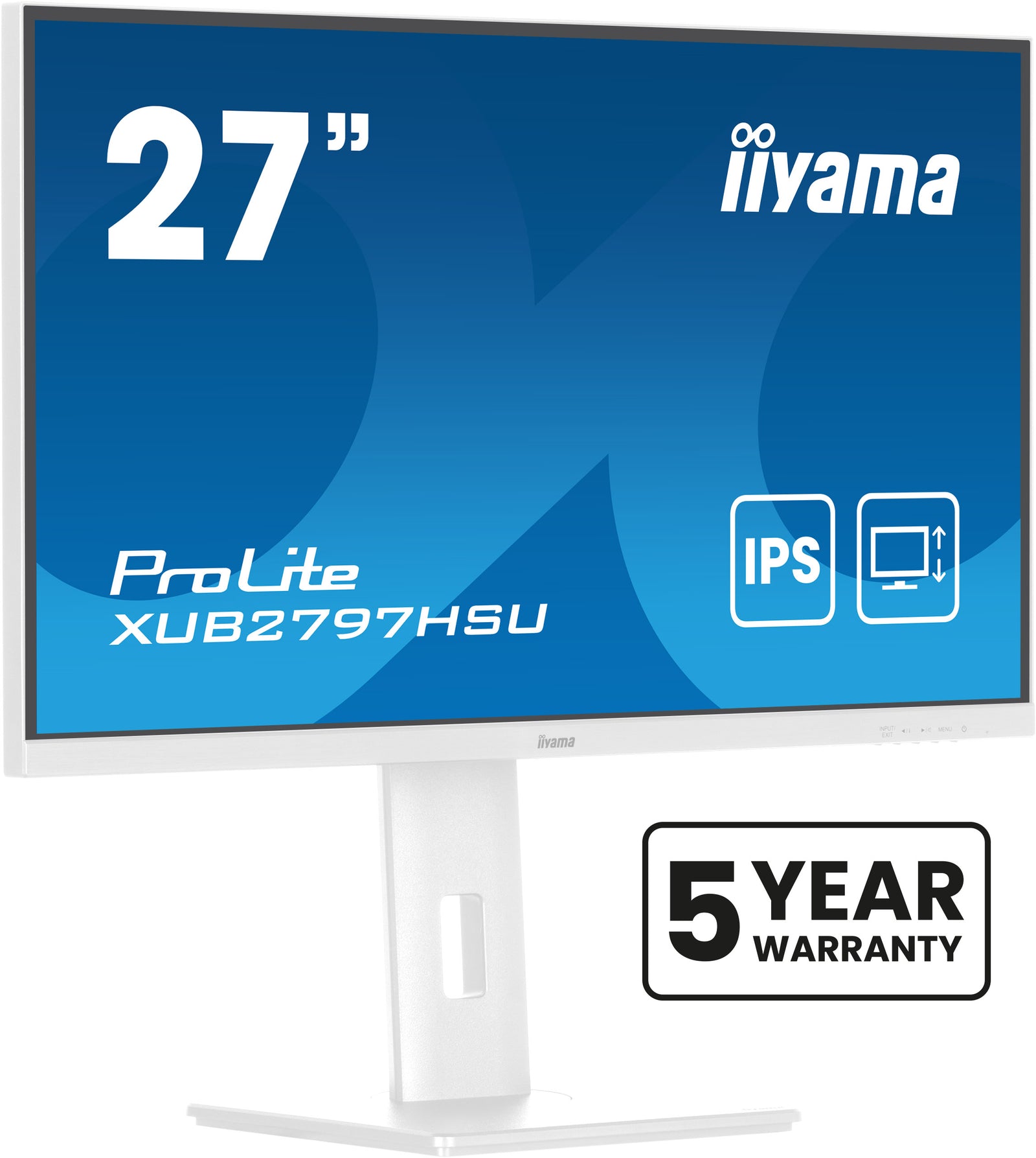 iiyama ProLite XUB2797HSU-W2 27" 100Hz 1ms Full HD Desktop Monitor Desktop Monitor iiyama