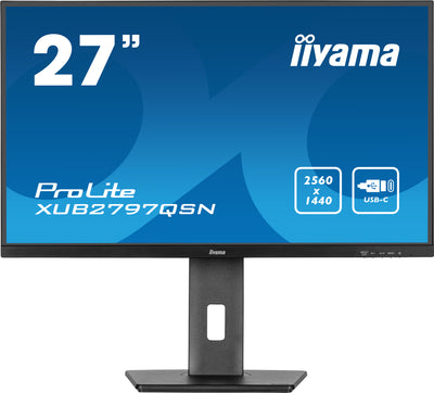 iiyama ProLite XUB2797QSN-B1 27" WQHD IPS 100Hz Desktop Monitor Desktop Monitor iiyama