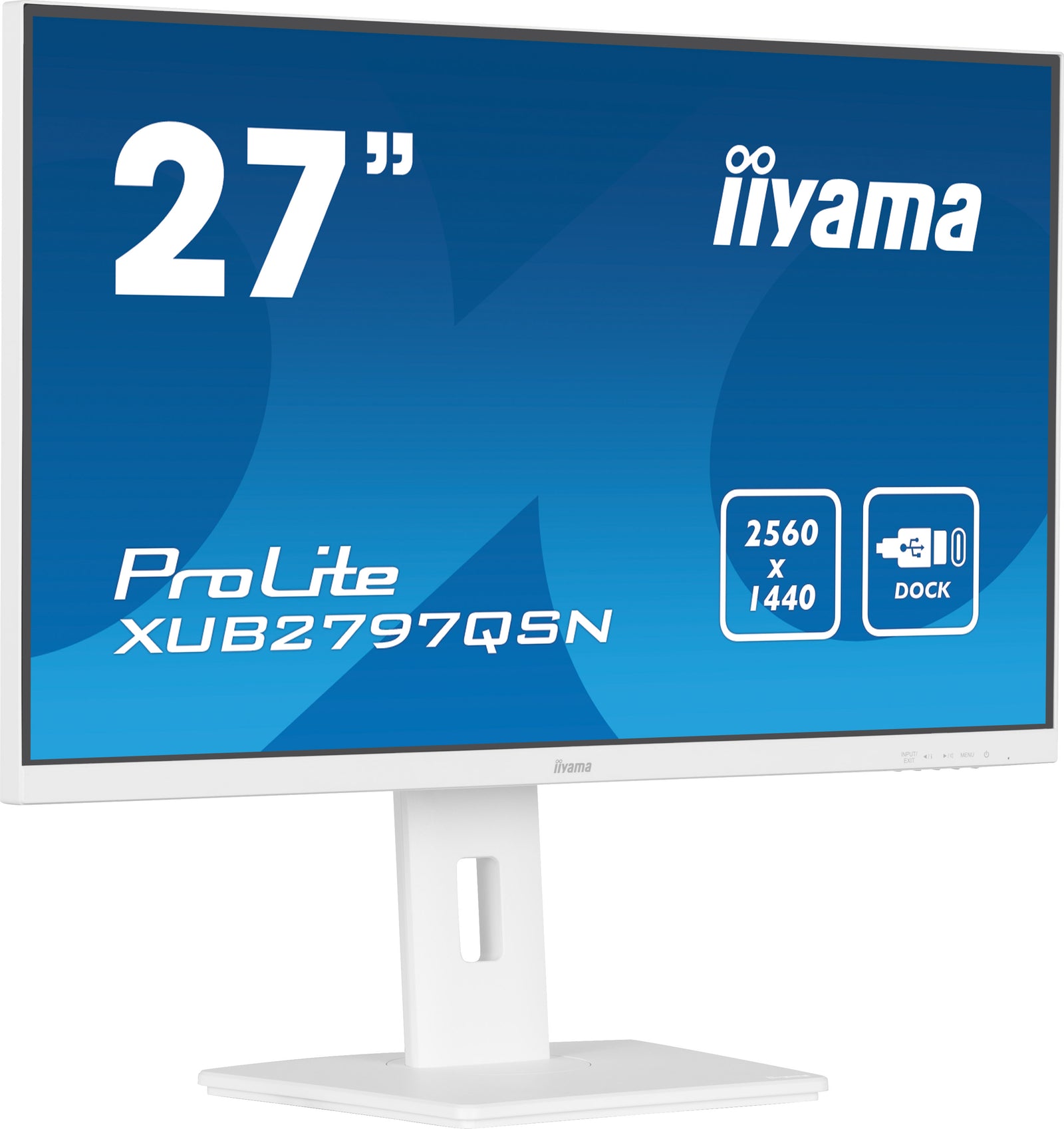 iiyama ProLite XUB2797QSN-W1 27" 100Hz 1ms WQHD IPS Desktop Monitor Desktop Monitor iiyama