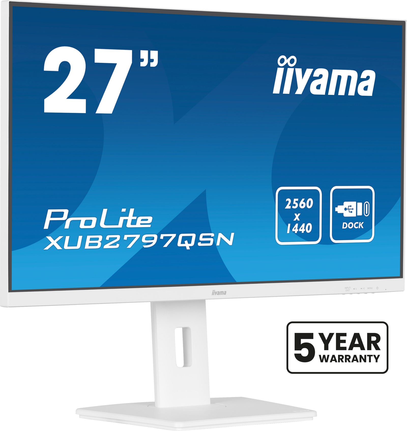 iiyama ProLite XUB2797QSN-W2 27’’ 100Hz QHD Desktop Monitor Desktop Monitor iiyama
